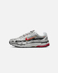 Women's Retro Running Style Trainers - White/Red