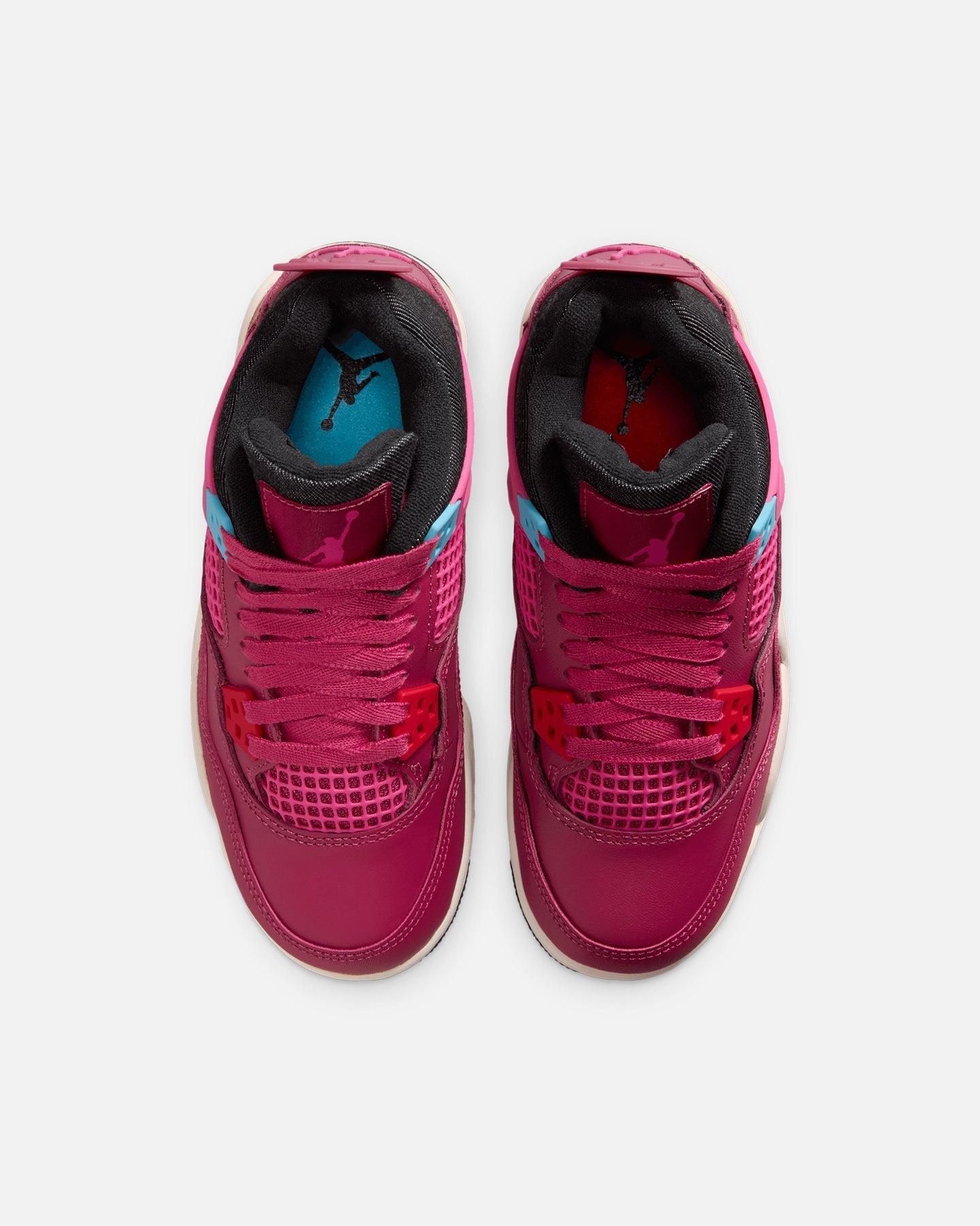 Kids' High-Top Sport Casual Sneakers - Beet Red