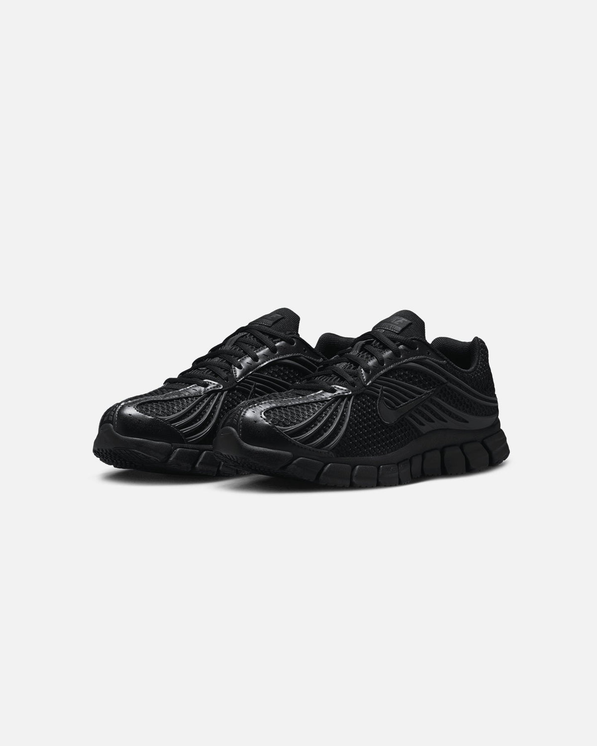 Men's Low-Cut Cushioned Running Shoes - Black