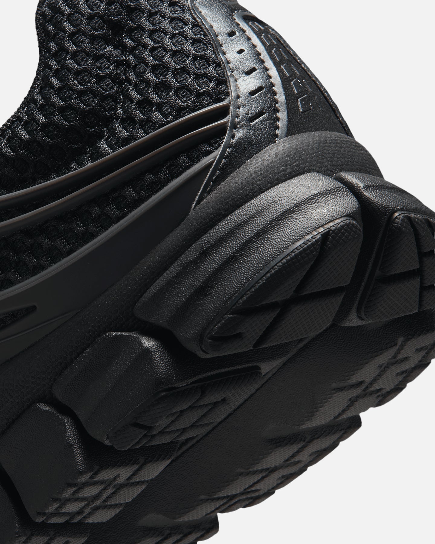 Men's Low-Cut Cushioned Running Shoes - Black