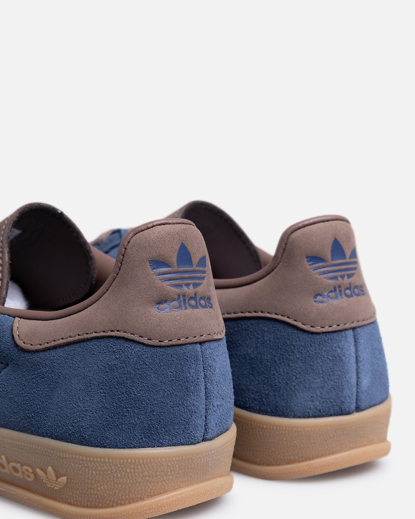 Men's Suede Low-Top Casual Trainers - Night Indigo