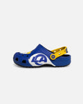 Moulded Slip-On Clogs - Blue/Yellow