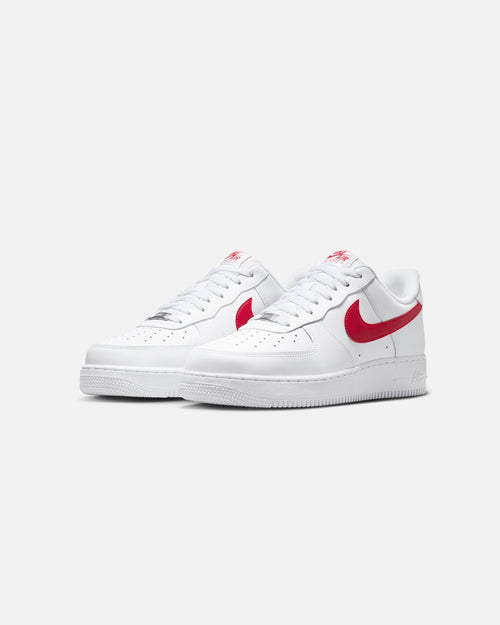 Classic Low-Cut Casual Shoe - White & Red
