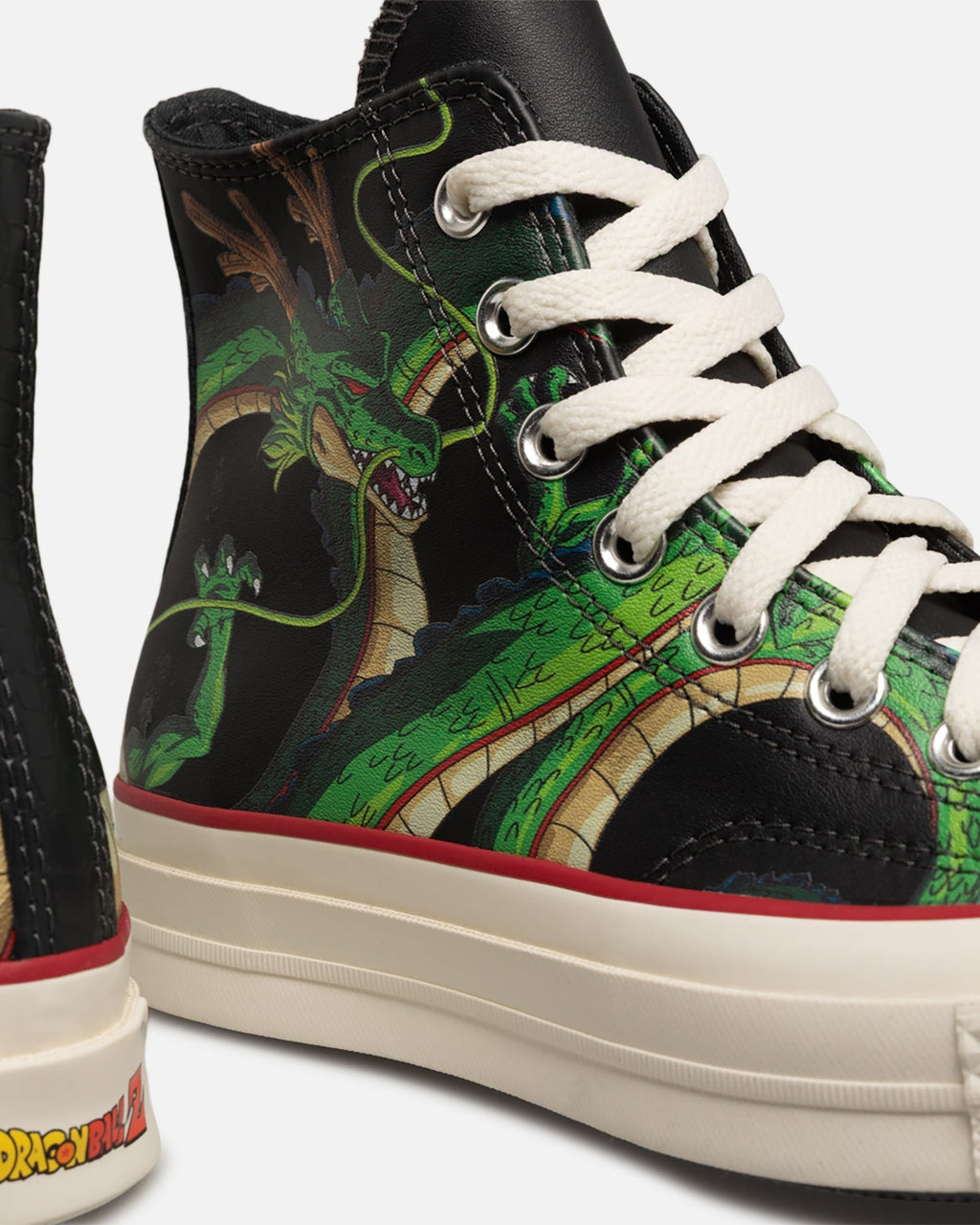 High-Top Canvas Sneaker, Mythical Creature Motif