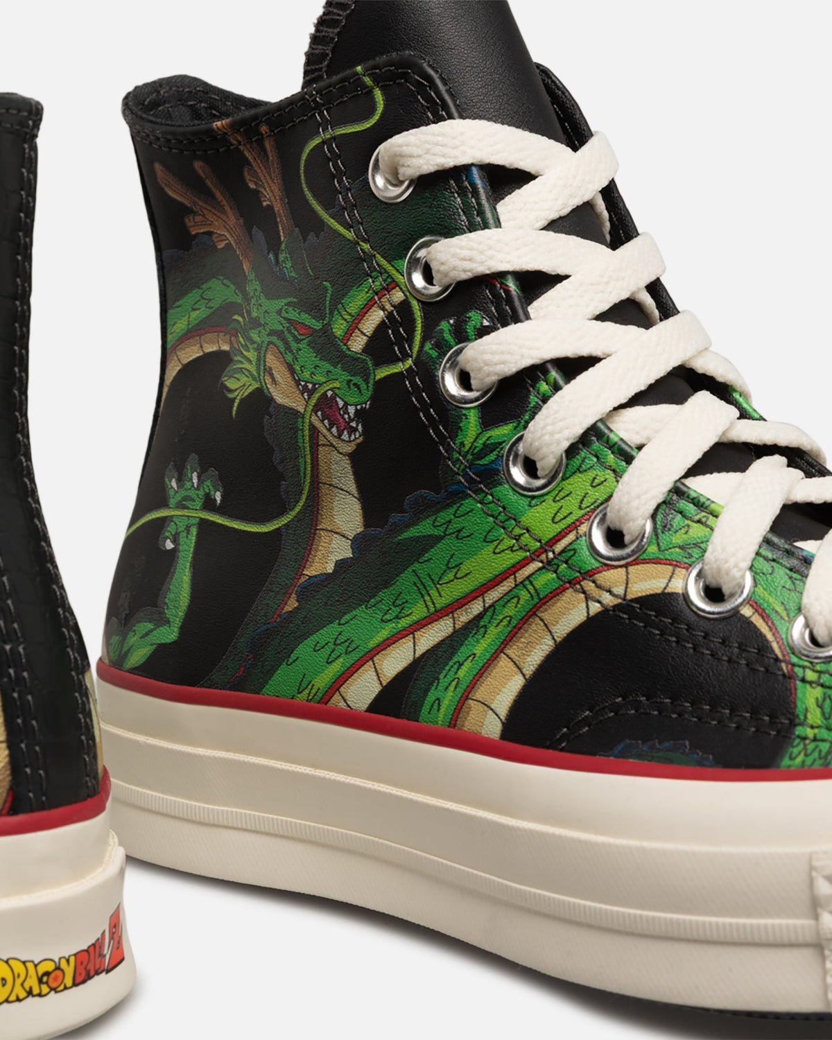 High-Top Canvas Sneaker, Mythical Creature Motif