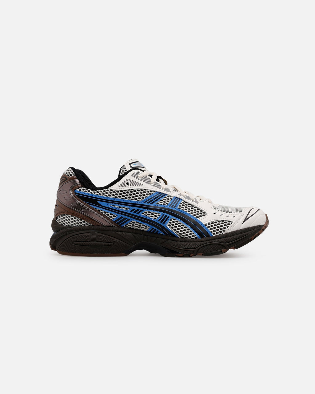 Retro-Inspired Low-Cut Sports Shoe - White/Blue
