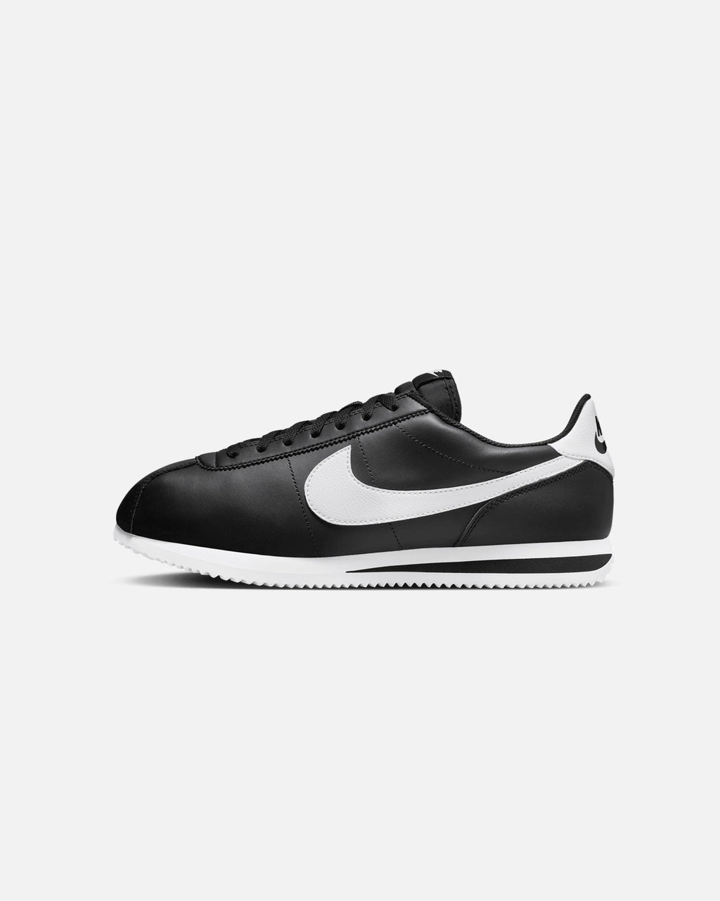 Retro-Inspired Low-Cut Casual Sneakers - Black/White