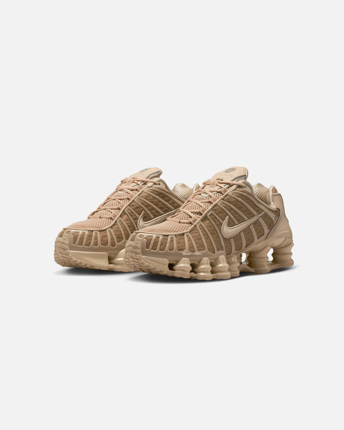 Women's Athletic Shoes with Mechanical Cushioning - Linen