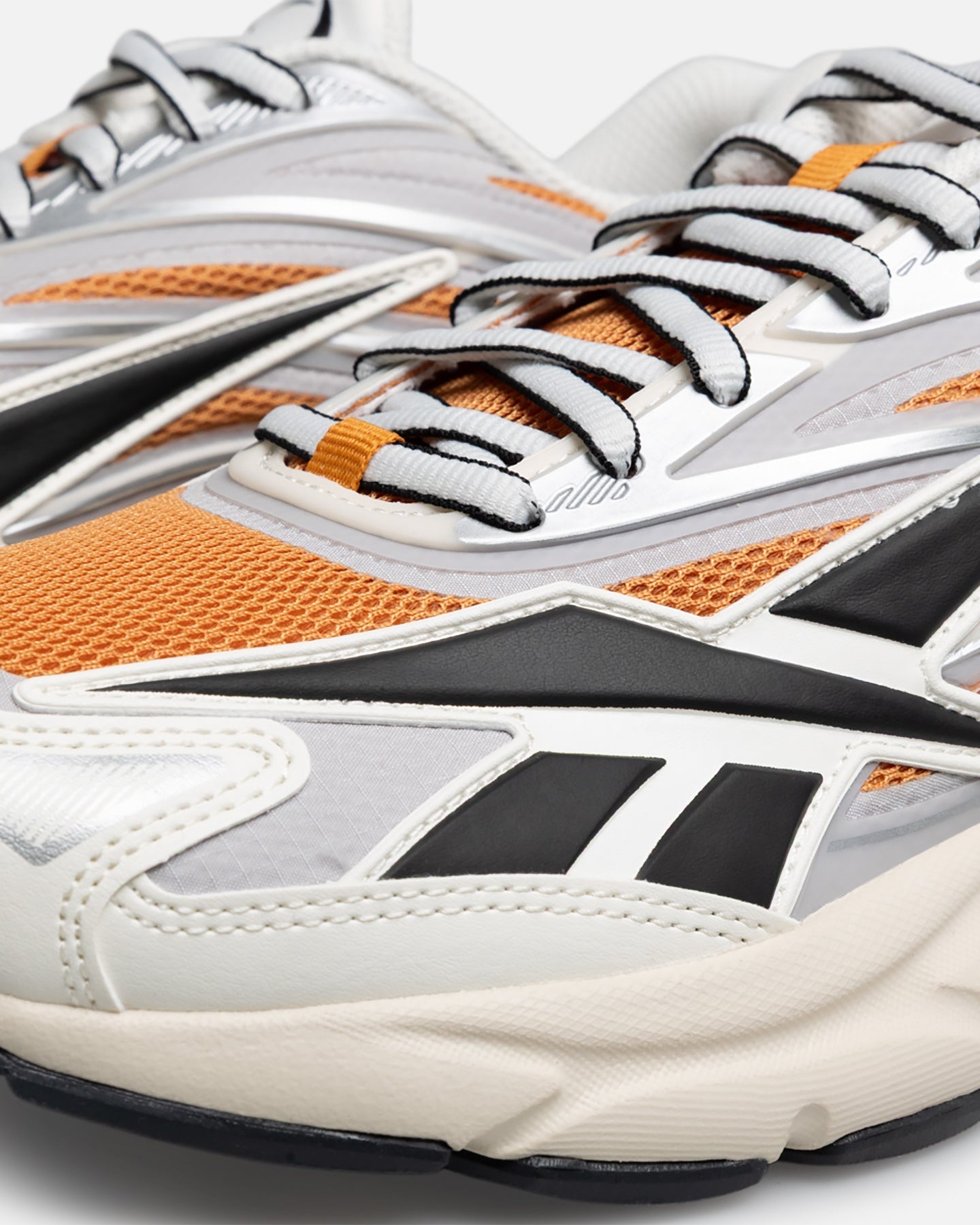 Men's Athletic Lifestyle Trainers - White/Orange