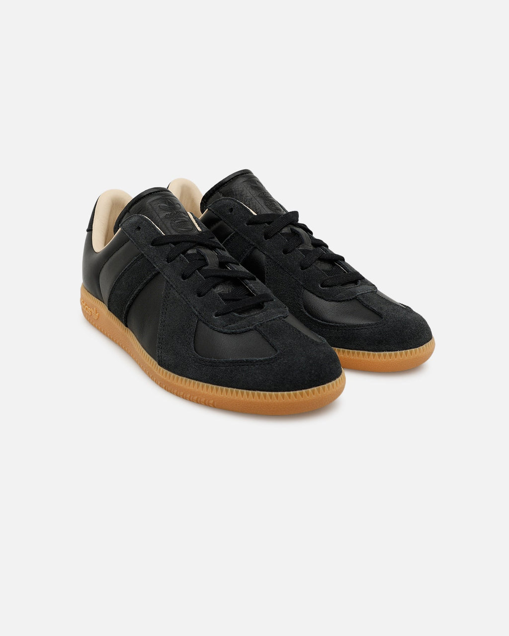 Black Casual Low-Top Trainers