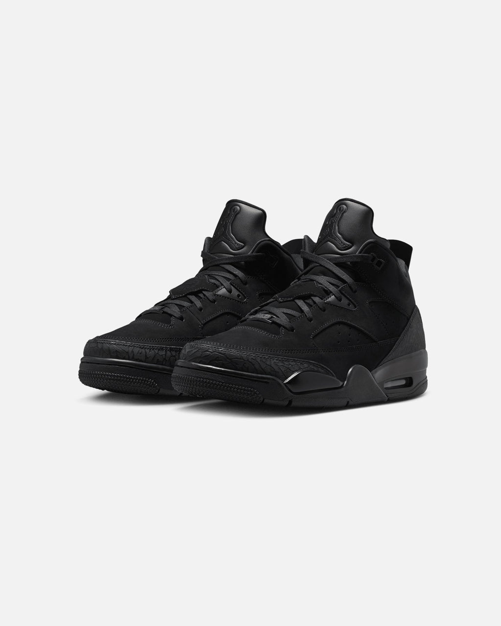 Men's Low-Cut Sport Shoes with Air Cushioning - Black