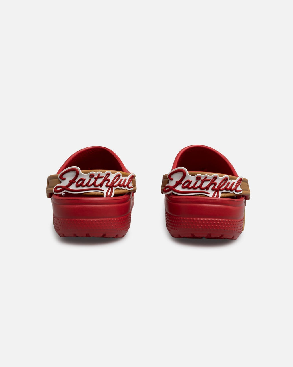 Men's Lightweight Moulded Slip-On Clog - Red