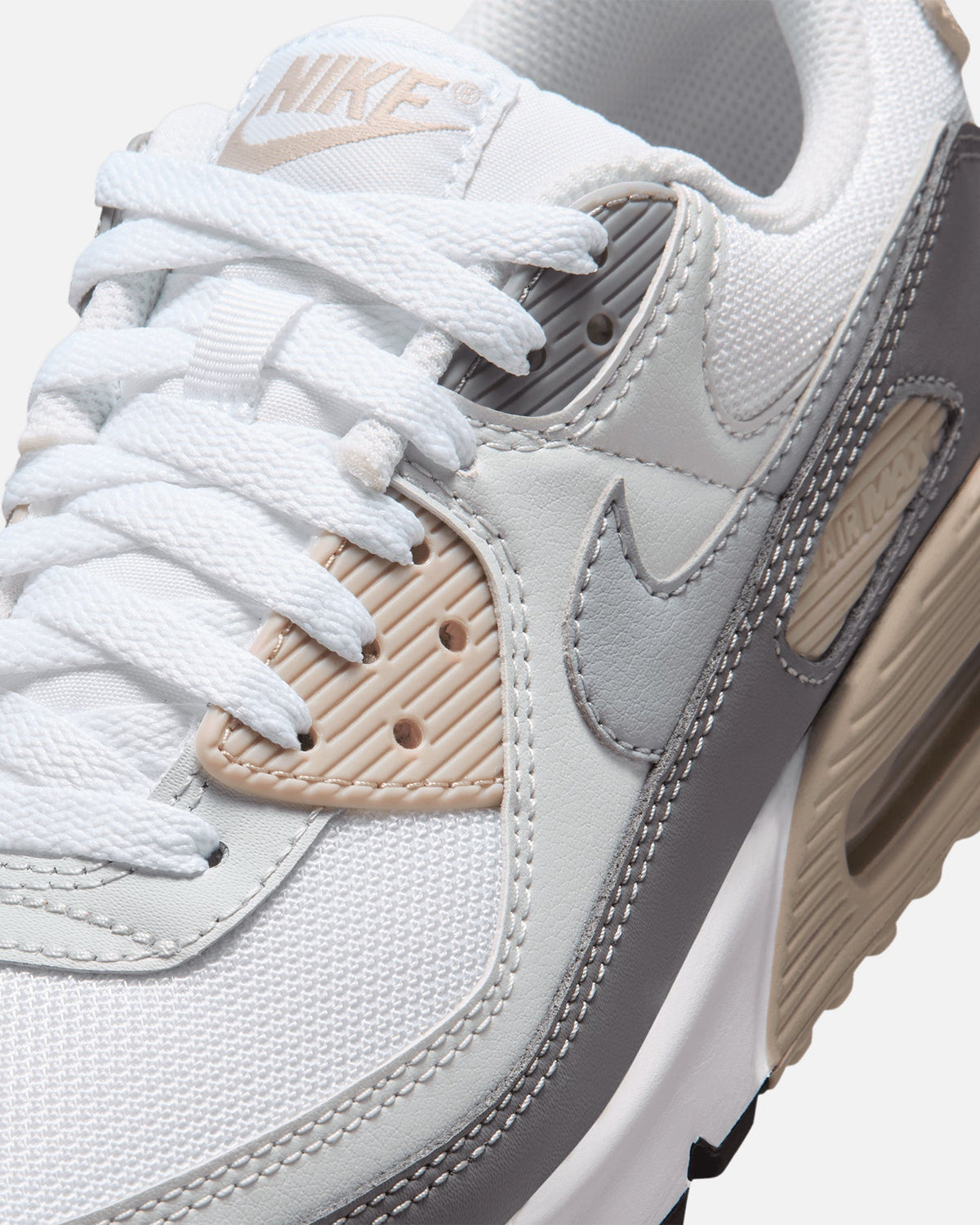 Women's Low-Cut Casual Trainers - Cream