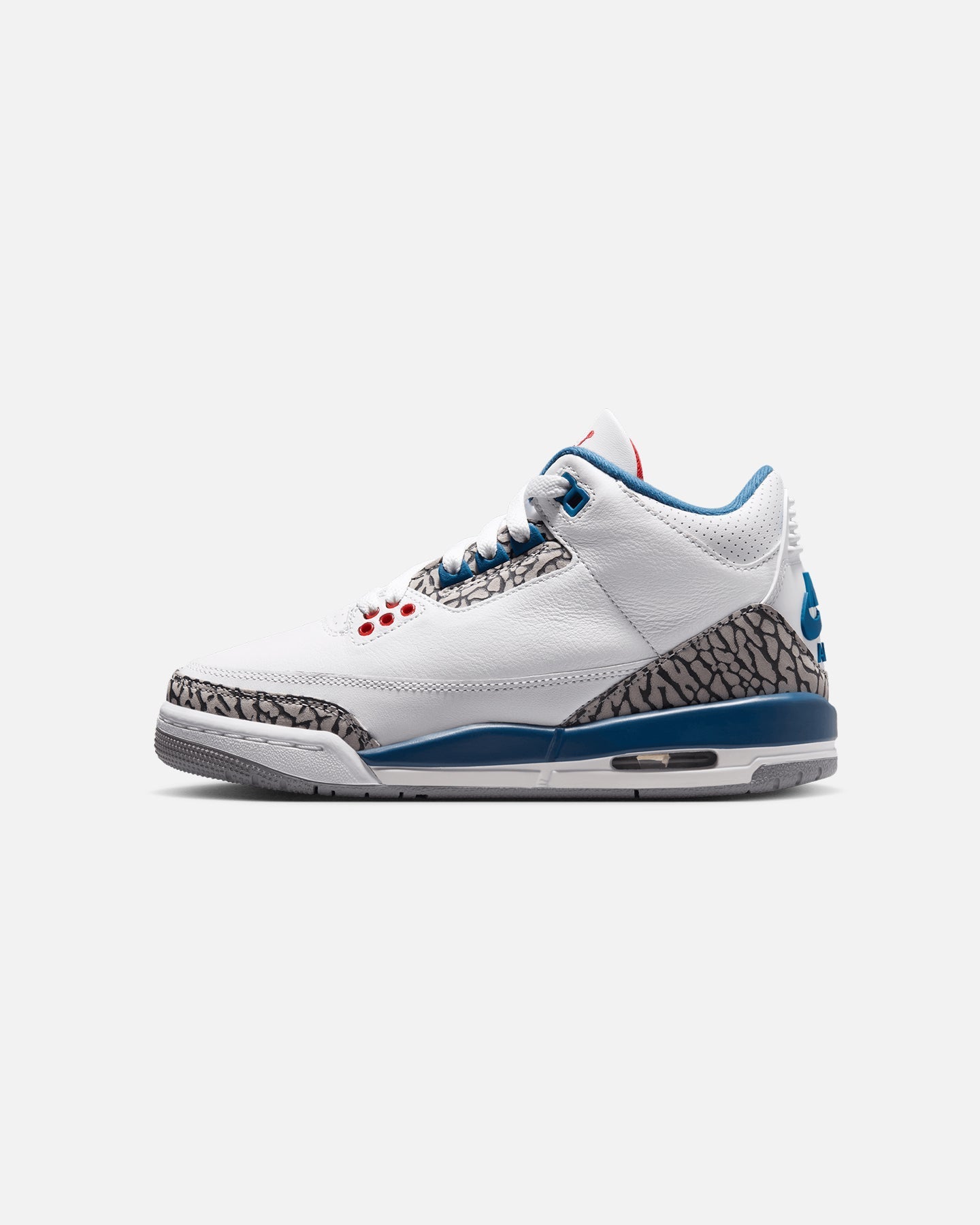 Kids' Mid-Cut Lifestyle Shoes - White/Red/Blue