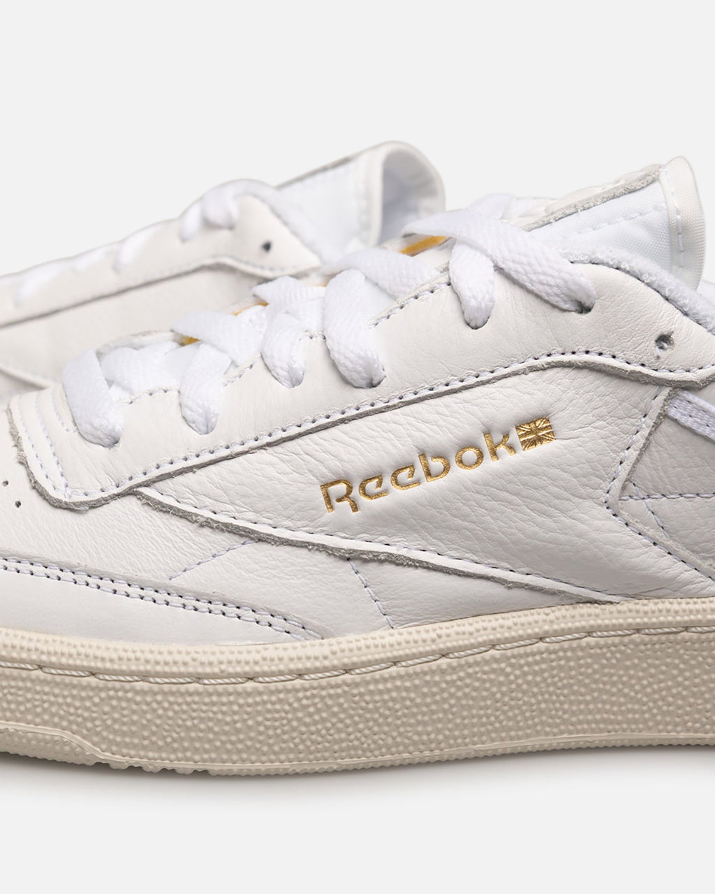 Classic White Low-Top Leather Casual Sneakers
