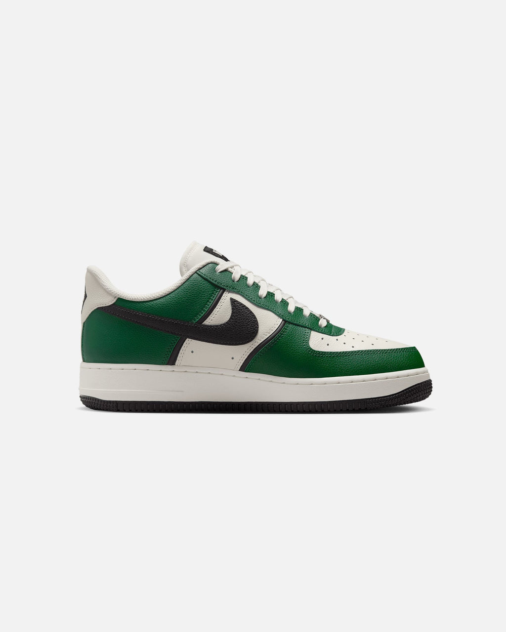Low-Cut Casual Shoes for Men - Green, Black & Cream Tones