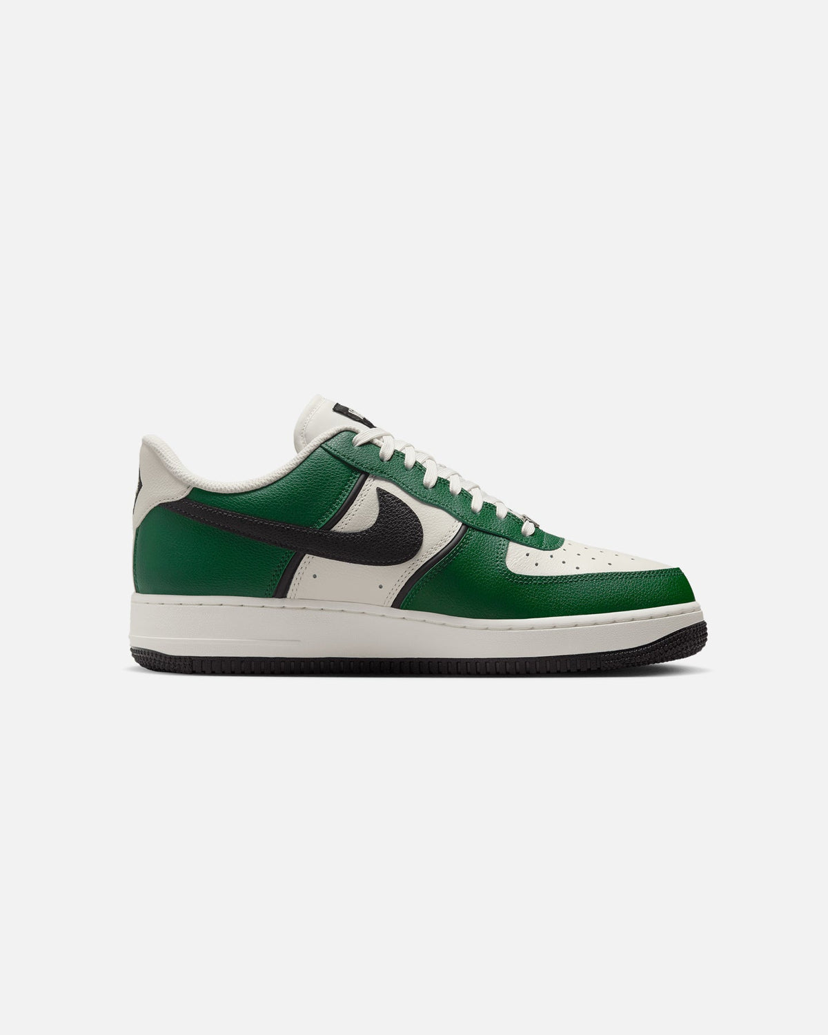 Low-Cut Casual Shoes for Men - Green, Black & Cream Tones