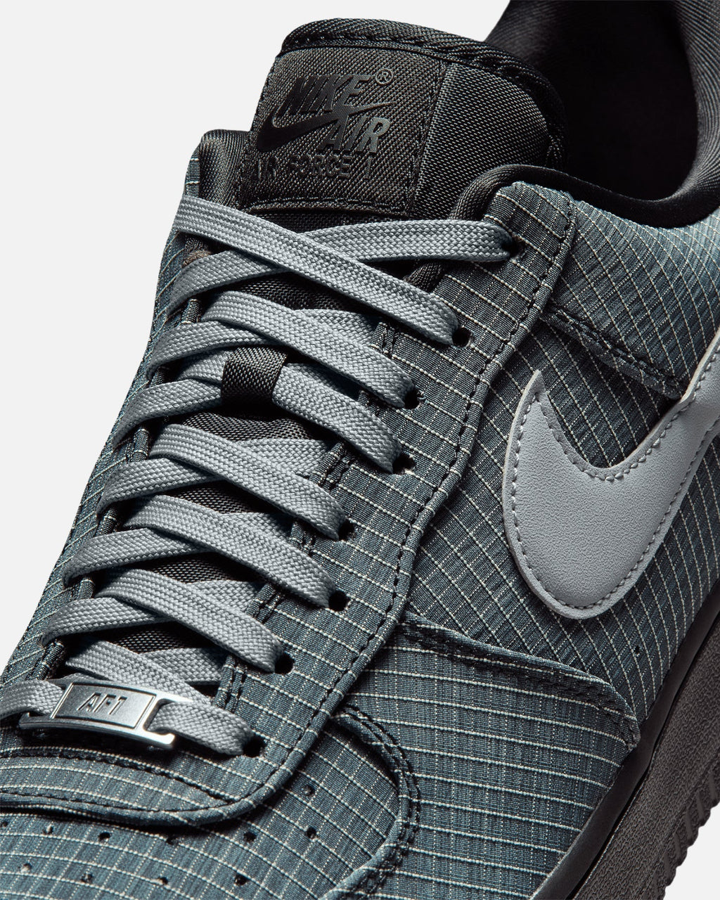 Rugged Low-Top Textile Sneaker - Black/Smoke Grey