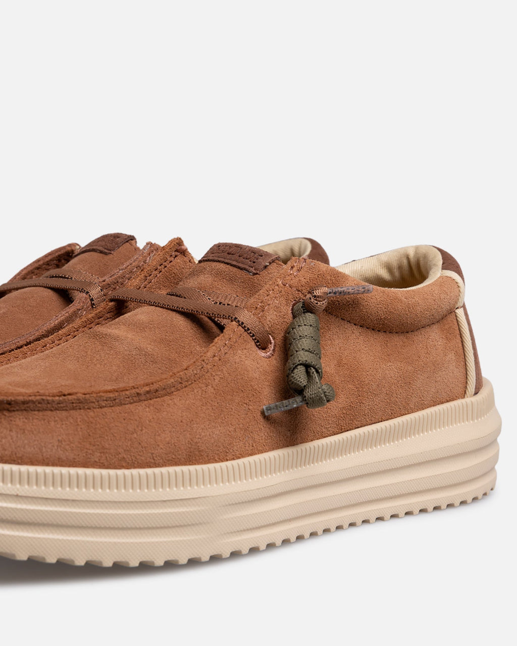 Men's Suede Slip-On Loafers - Brown
