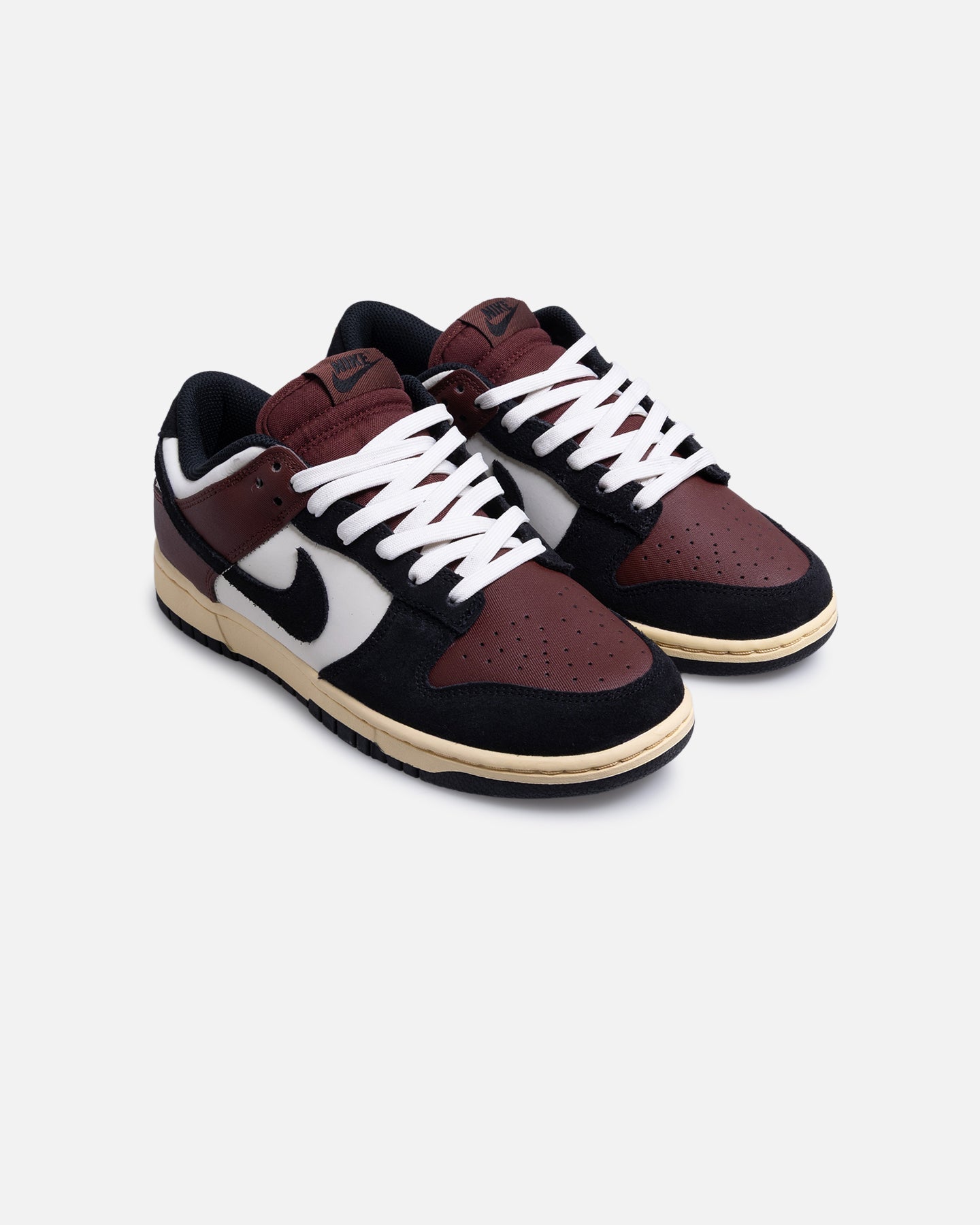 Classic Low-Top Sneakers - Bronze, Black & Ivory