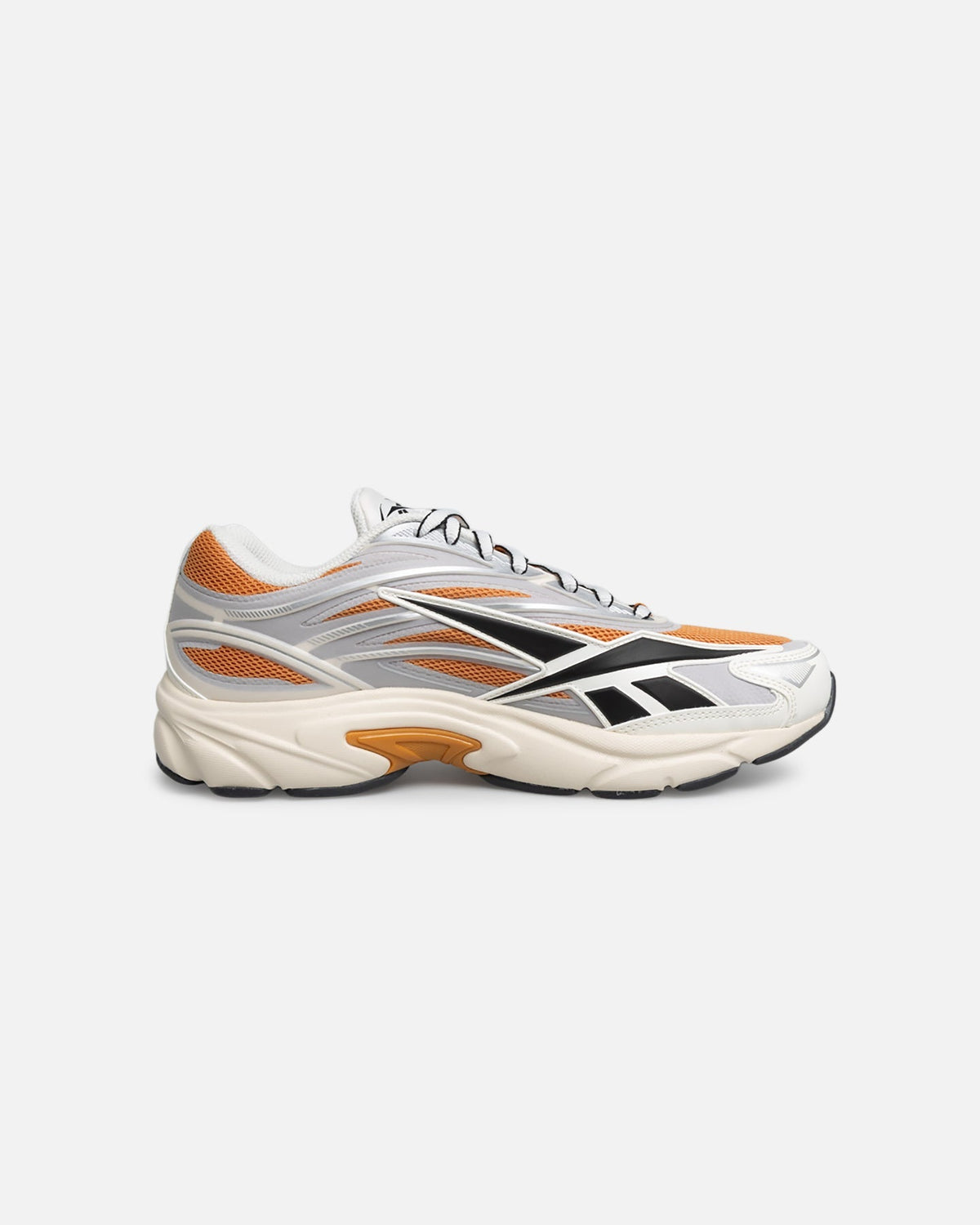 Men's Athletic Lifestyle Trainers - White/Orange
