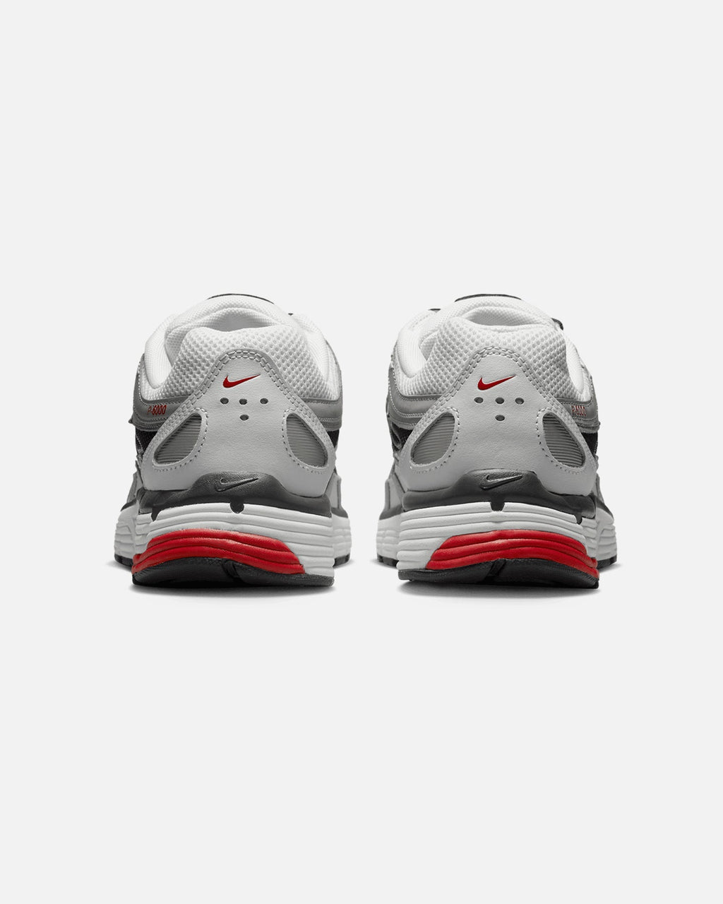 Women's Retro Running Style Trainers - White/Red