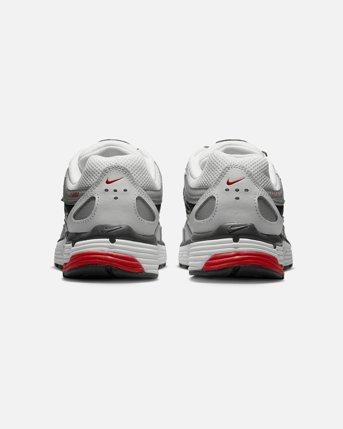 Women's Retro Running Style Trainers - White/Red