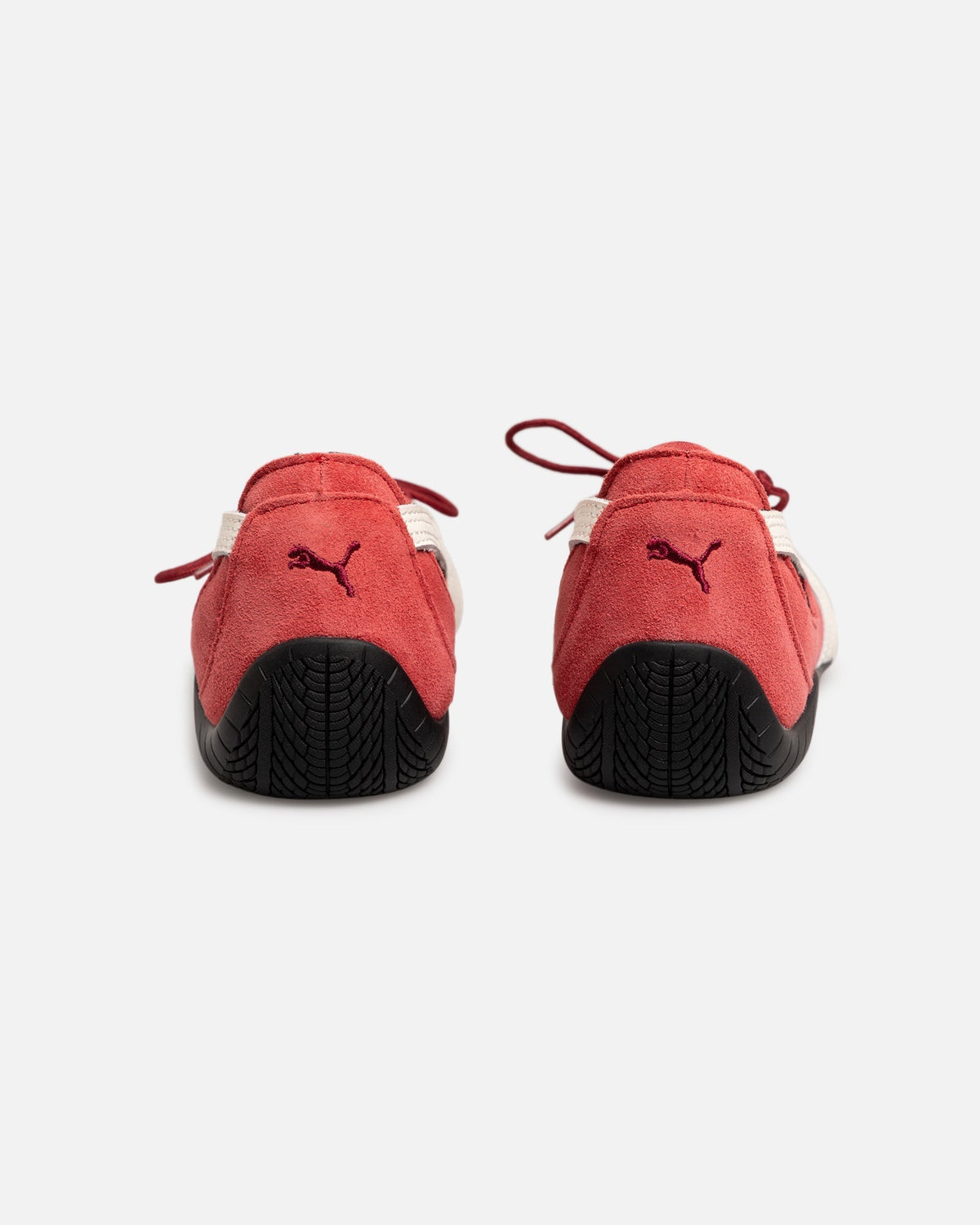 Women's Ballet-Inspired Casual Flats - Red & White
