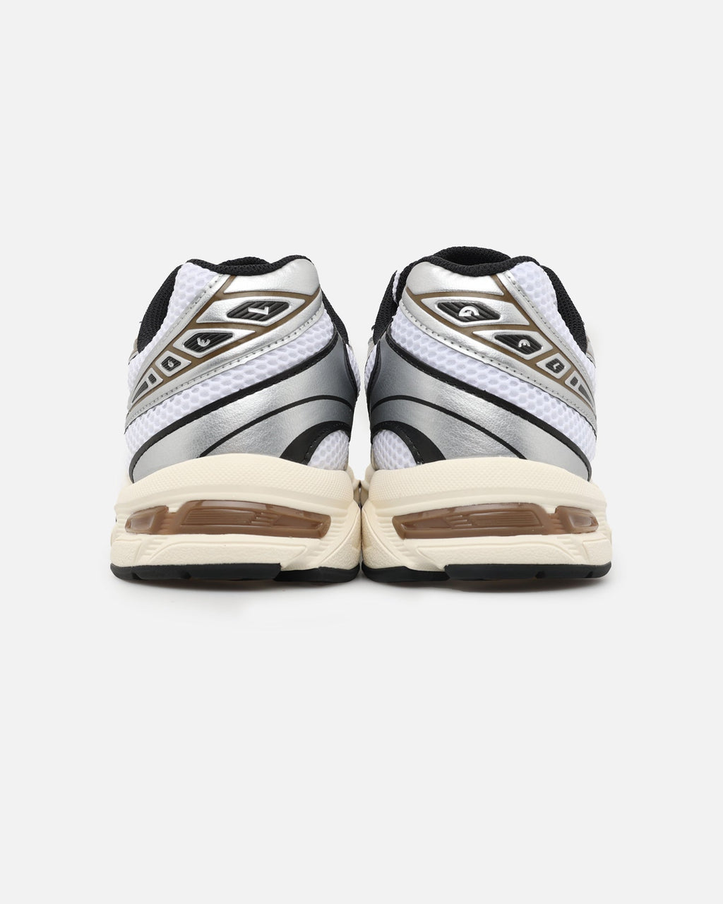 Retro-Inspired Stability Shoe - White/Clay Canyon