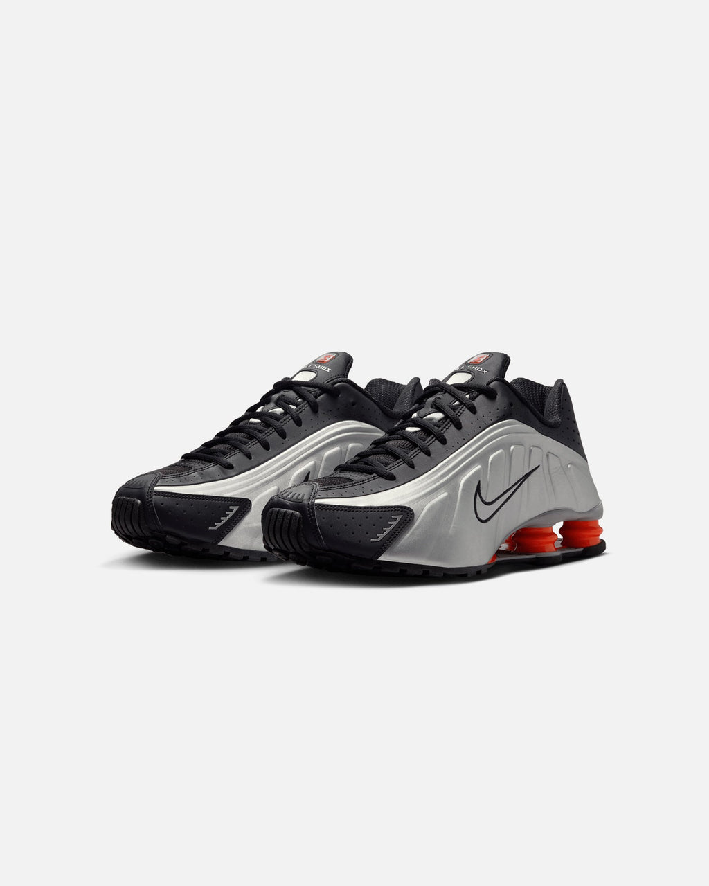 Low-Cut Performance Trainers - Silver/Black