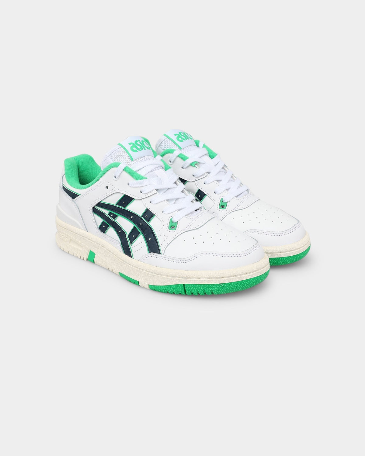 Women's Sporty Sneakers - White/Blue