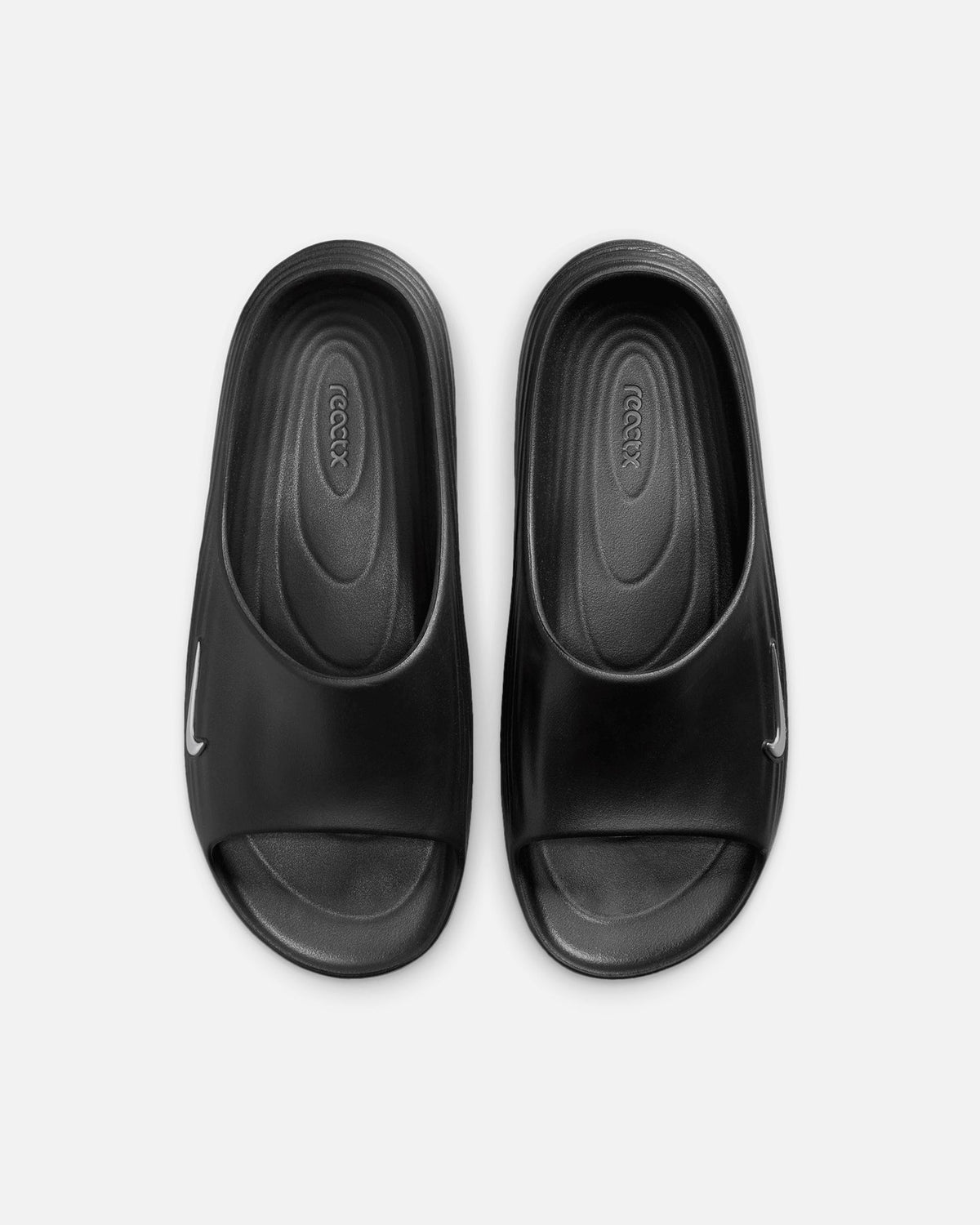 Comfort Recovery Slip-On Shoes - Black/Silver