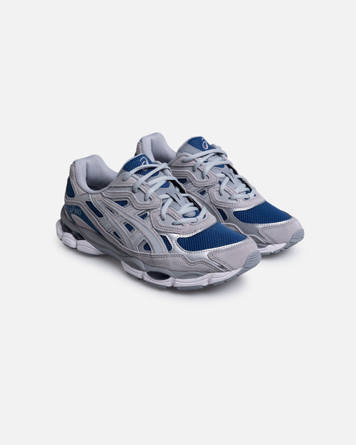 Blue/Silver Casual Sports Trainers