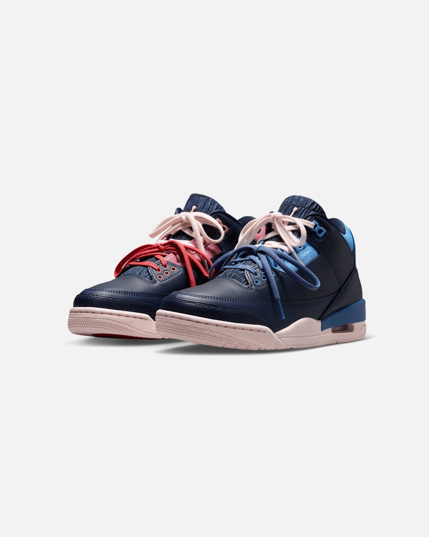 Women's Mid-Cut Trainers with Visible Cushioning - Obsidian