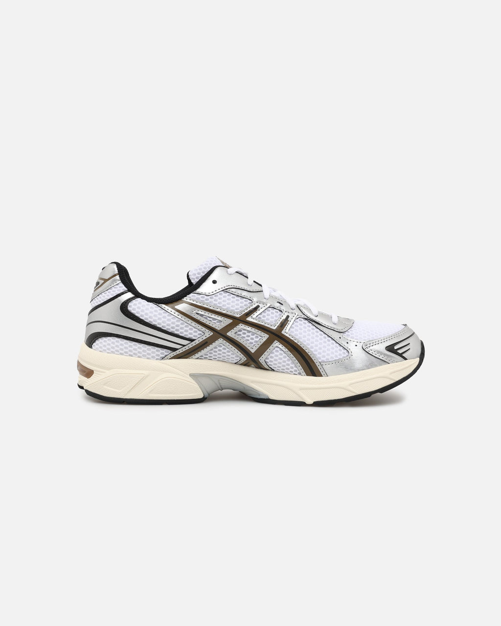 Retro-Inspired Stability Shoe - White/Clay Canyon