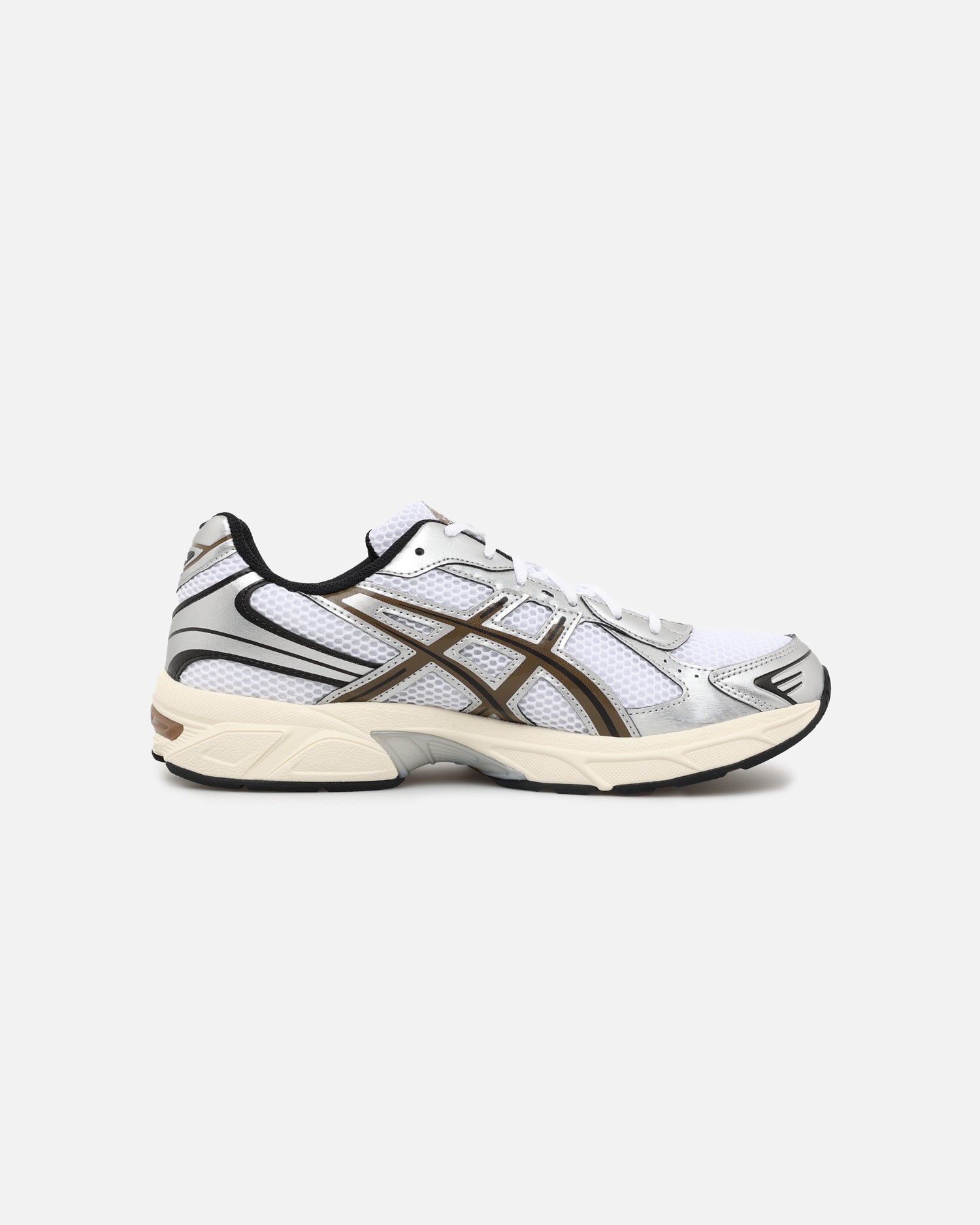 Retro-Inspired Stability Shoe - White/Clay Canyon