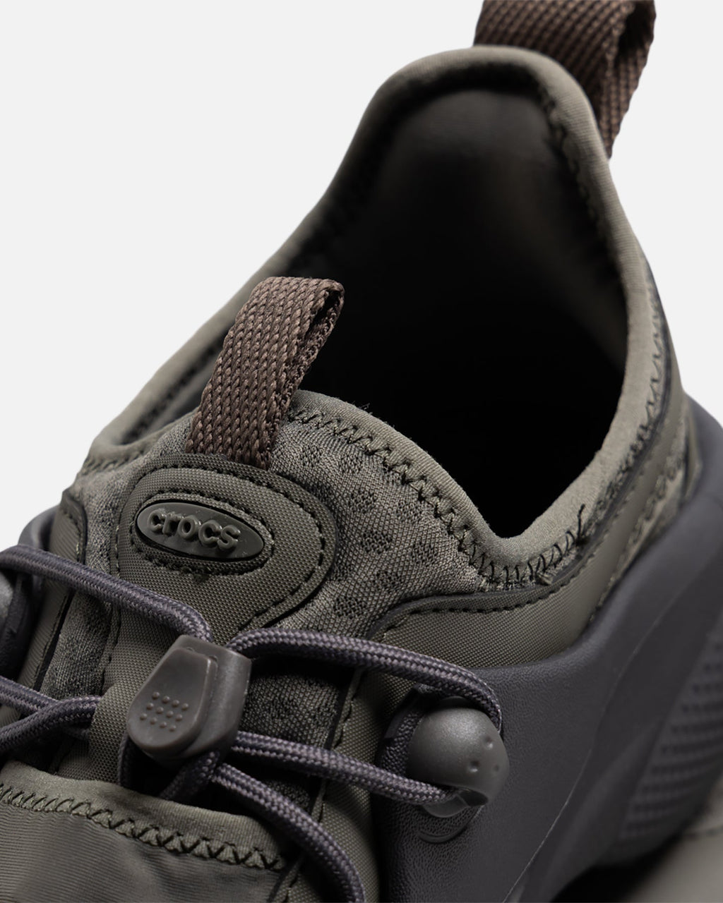 Hiking Shoe with Rugged Outsole - Dusty Olive