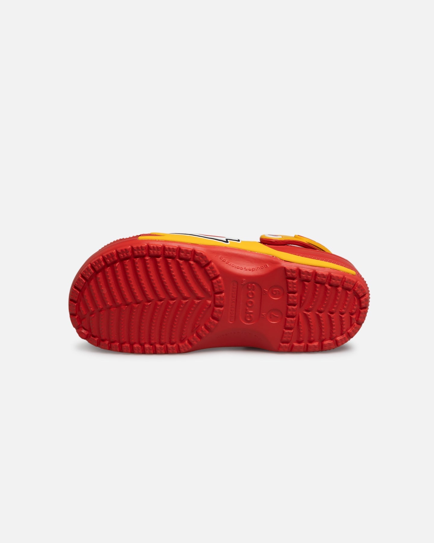 Comfort Clogs - Red & Yellow