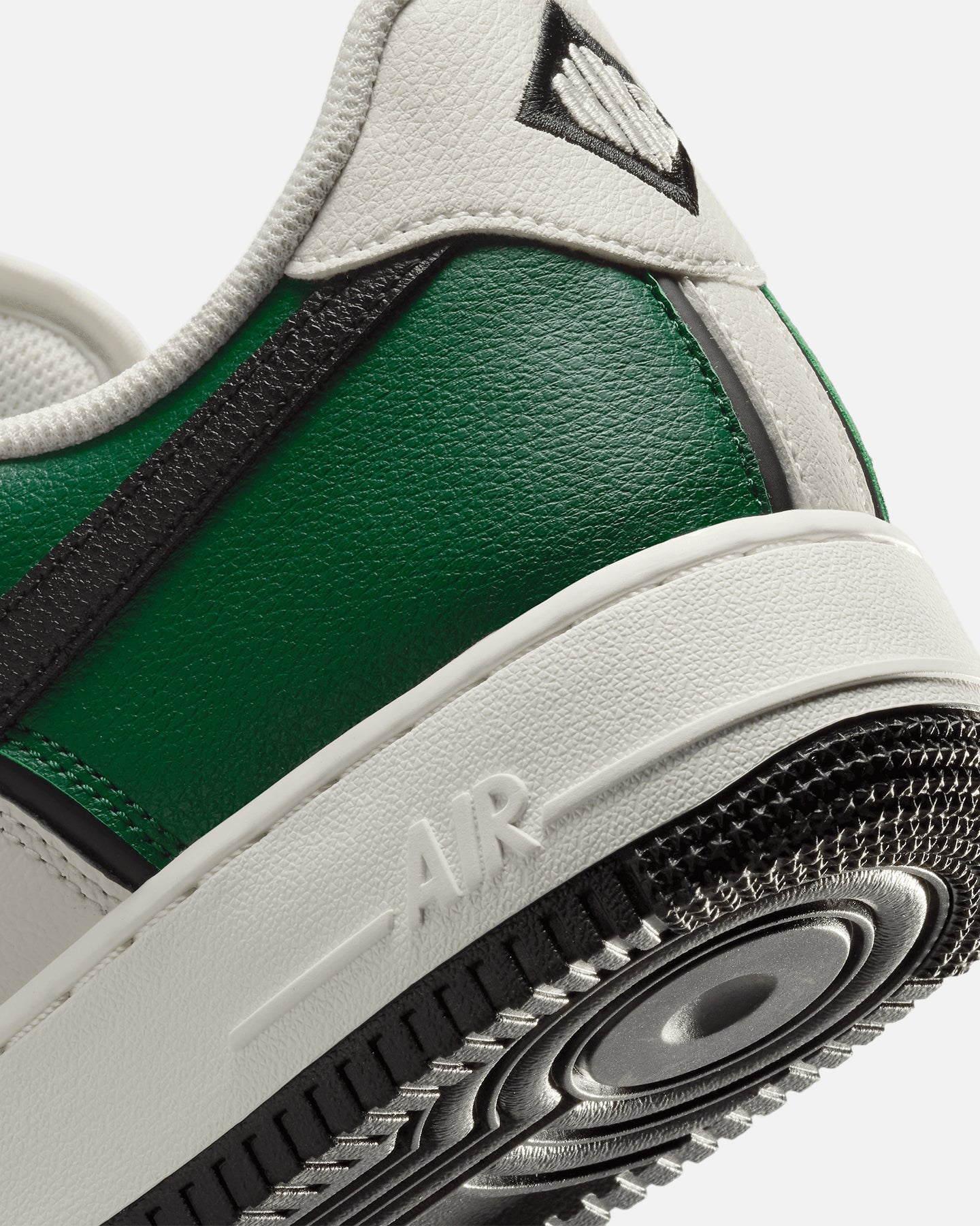 Low-Cut Casual Shoes for Men - Green, Black & Cream Tones