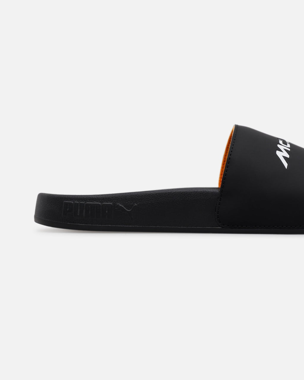Casual Comfort Slides - Black/Orange
