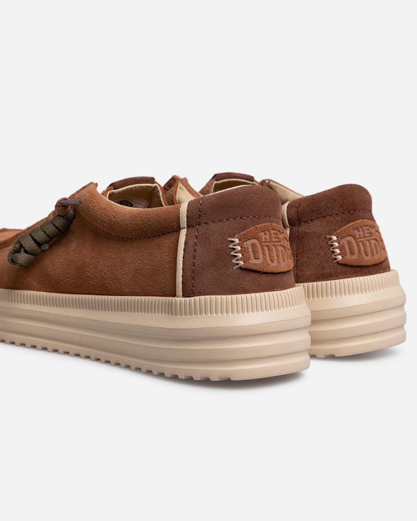 Men's Suede Slip-On Loafers - Brown