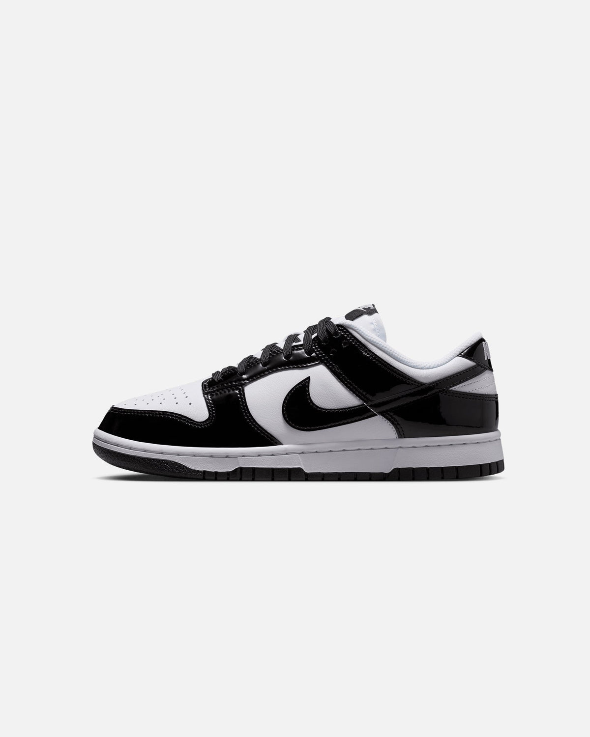 Classic Low-Top Sneakers for Women - White & Black