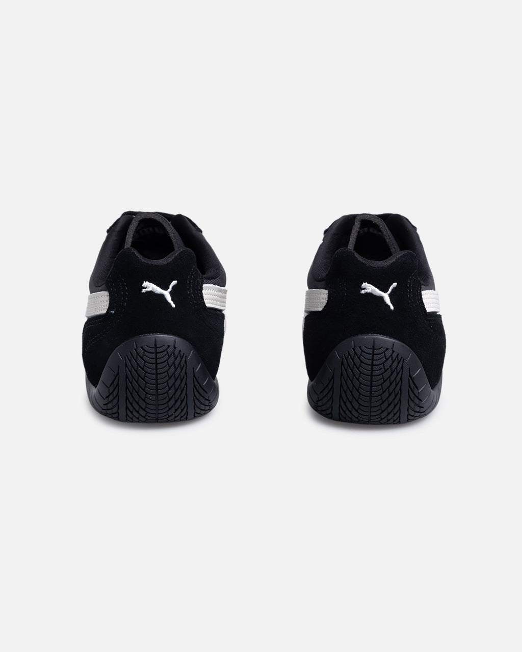 Low-Top Nylon Casual Sneakers - Black/White