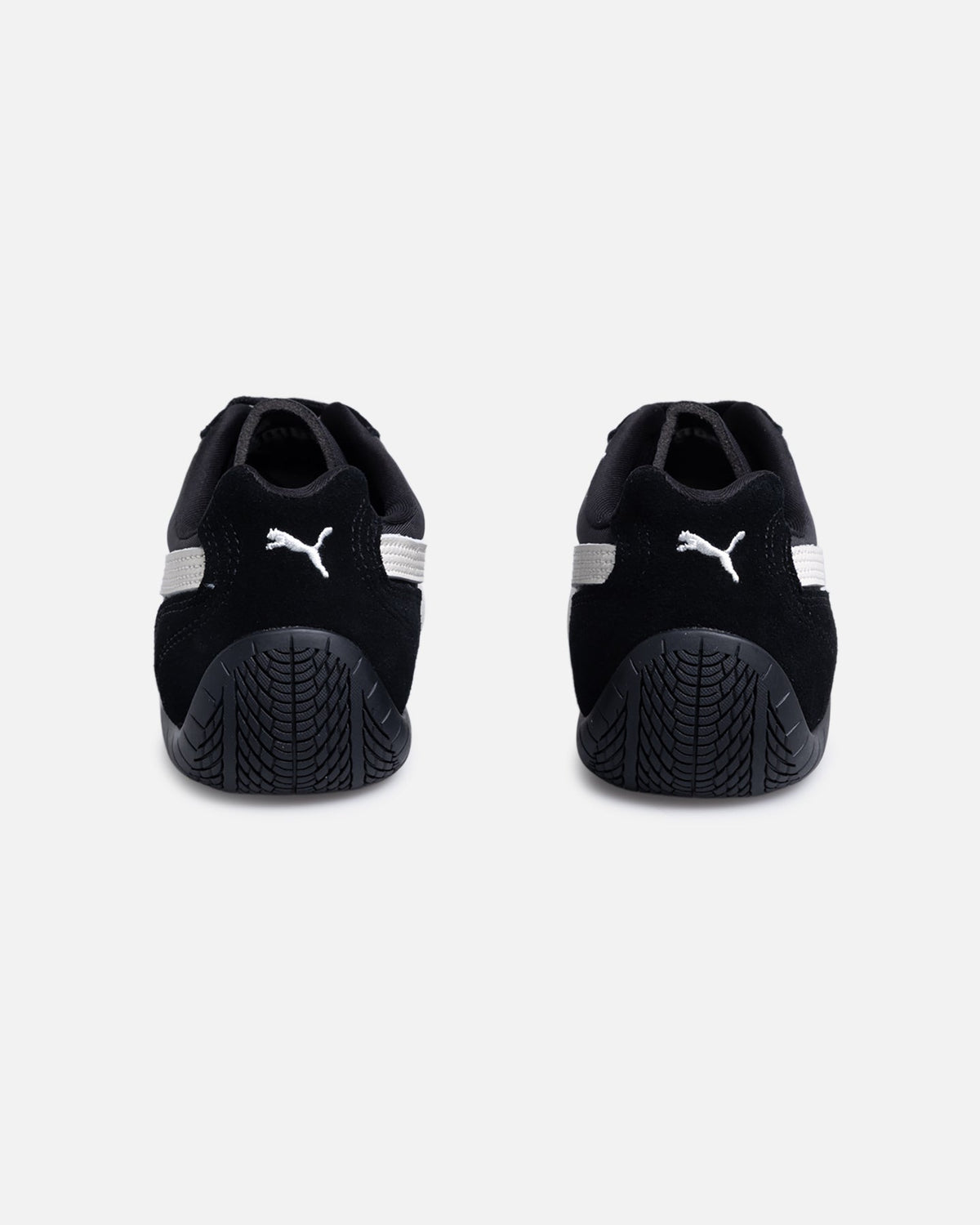 Low-Top Nylon Casual Sneakers - Black/White