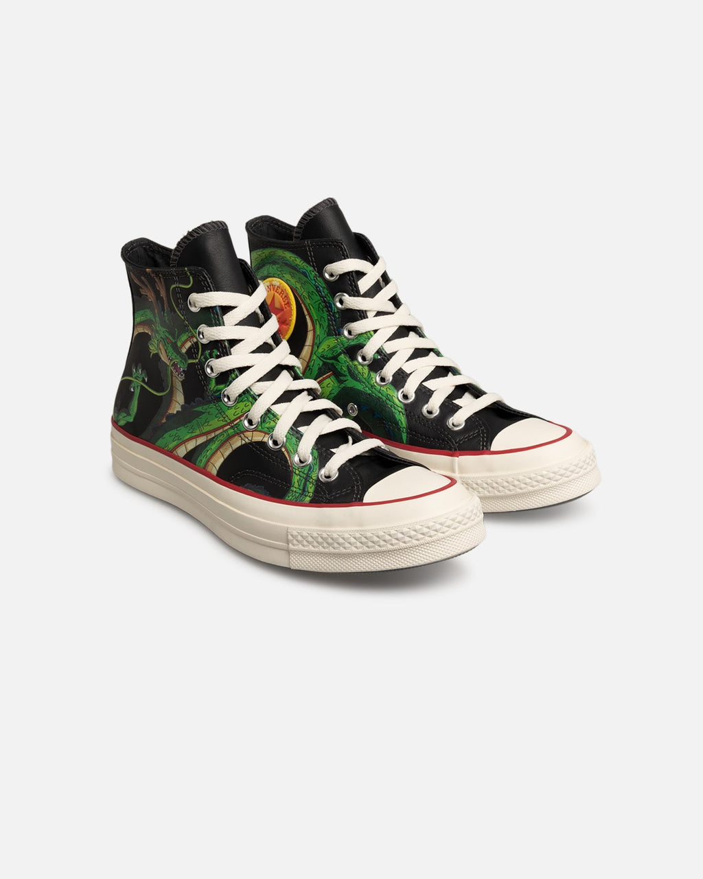 High-Top Canvas Sneaker, Mythical Creature Motif