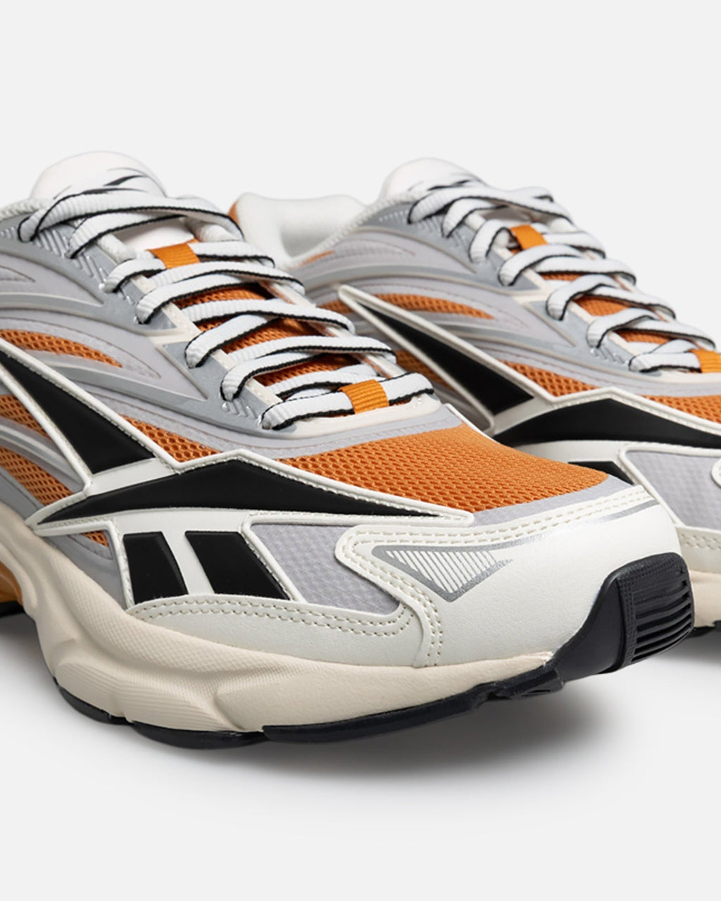 Men's Athletic Lifestyle Trainers - White/Orange