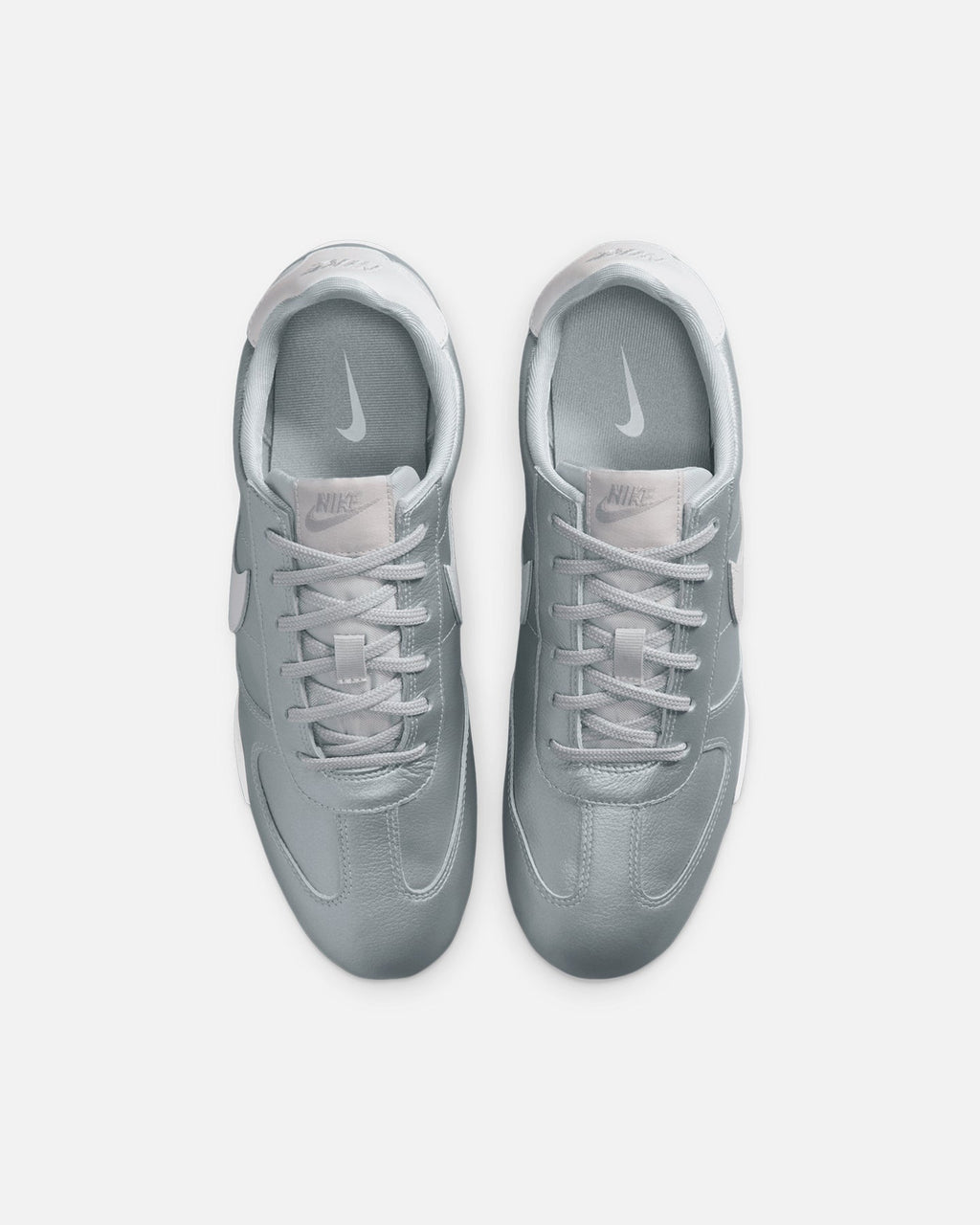 Women's Silver Casual Low-Top Trainers