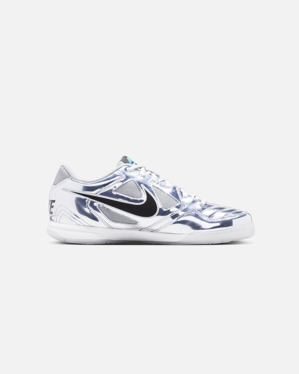 Men's Low-Cut Textile & Metallic Casual Shoes - Chrome