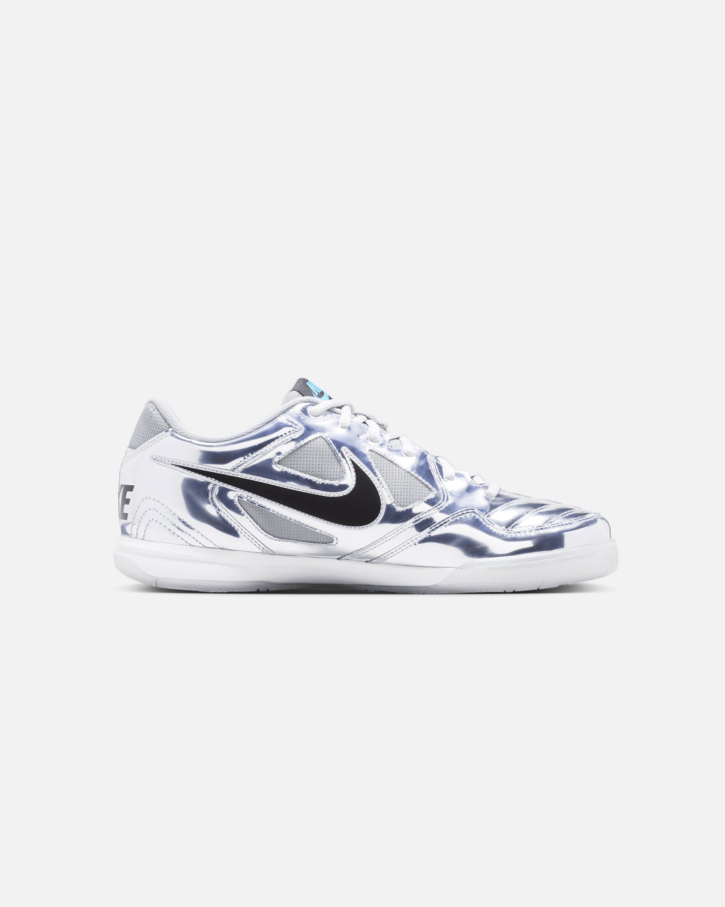 Men's Low-Cut Textile & Metallic Casual Shoes - Chrome