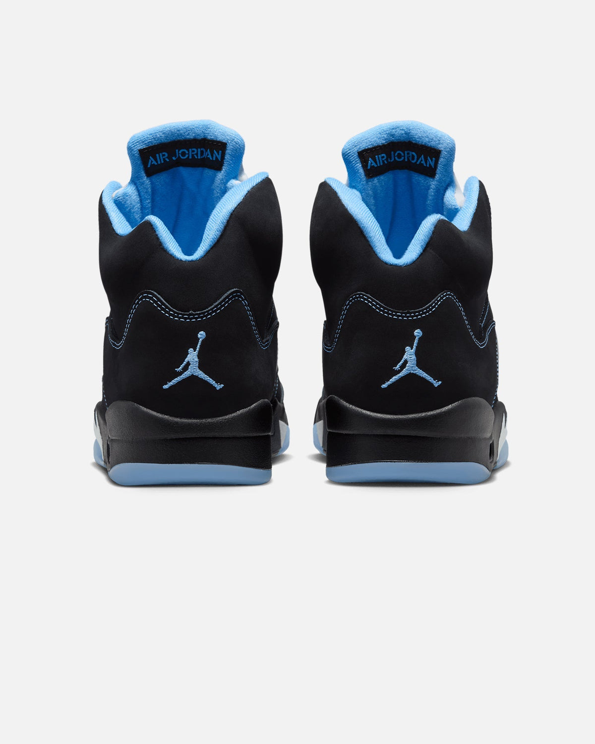 Men's High-Top Athletic Sneakers - Black/Blue